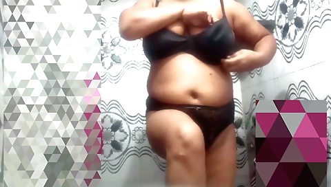 Step-sister-in-law and her fat-ass stepsister-in-law in naked