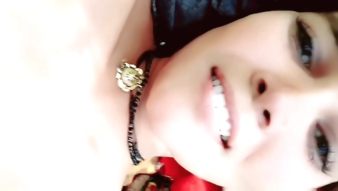 Outdoor porn amateur brunette riding and playing with a big cock