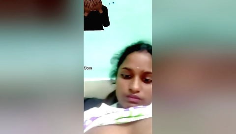 Bitching on a video call with a guy and then riding him