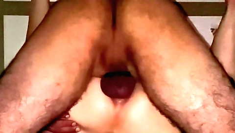 Indian porn video with a hot chick riding a dick and a dildo