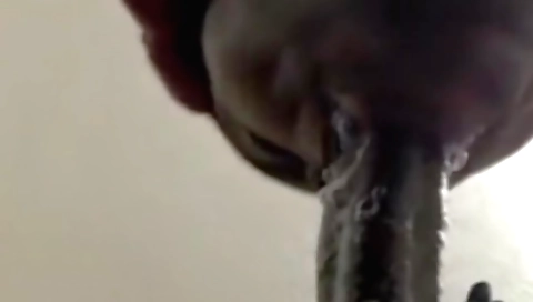 A horny amateur pornstar with a nice body shows off a facial