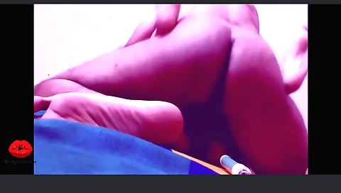 Indian amateur babe with beautiful tits sucking black cock