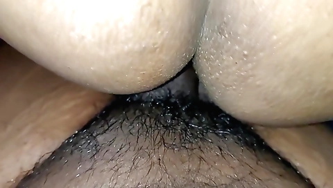 Indian stepbrother fucks in the back of the bedroom