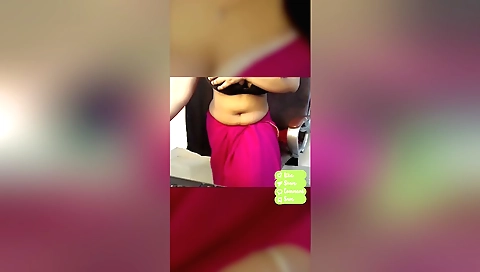 Indian solo female with awesome curves and big ass