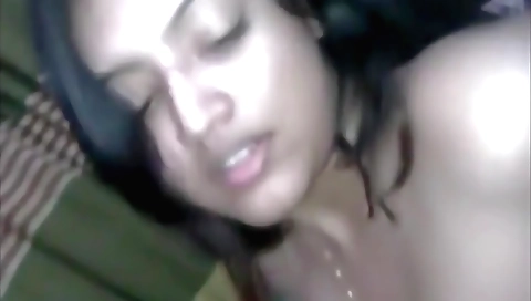 Indian brunette is riding a cock in a private POV video