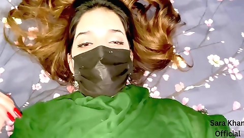 Indian brunette gets a dick in her tight cunt in POV porn