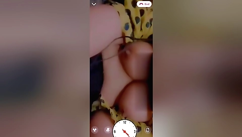 Indian beauty is showing off her big boobs on camera