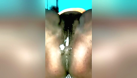 Indian girl creampie from her lover in the jungle cave