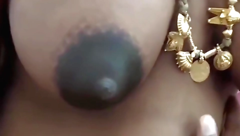 Busty brunette with big natural boobs fucks on camera