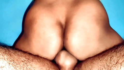 Hot chick with a hairy pussy gets a hard dick inside her