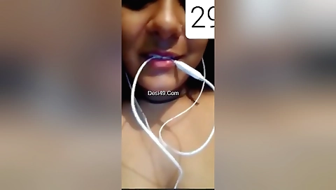 Horny blonde with natural curves enjoys solo sex with camera