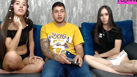 Indian threesomes with stepbrother and stepsisters
