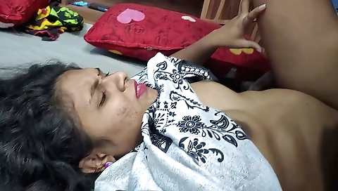 Indian schoolgirl in the classroom with a horny teacher