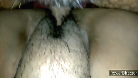 Indian girl in a white dress enjoys her pussy fucked