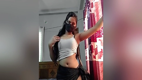 Sexy brunette babe in a amateur amateur porn video