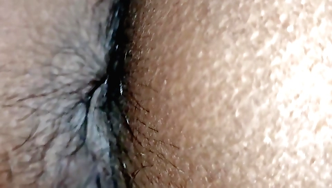 Indian girl with hairy vagina takes a dildo in her vagina