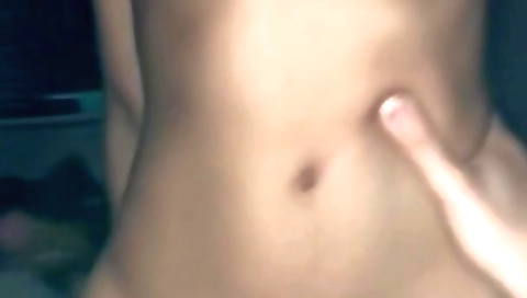 Latina with big tits enjoys getting a handjob and blowjob