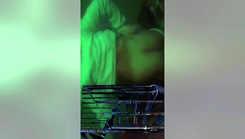Busty teen girl receives a deep blowjob in the mouth