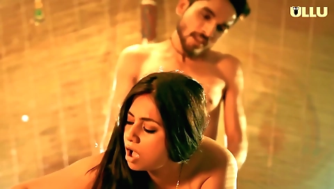 Indian girl and her friend playing with each other