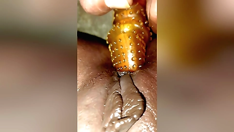 Indian girl with round ass rides a dildo in her underwear