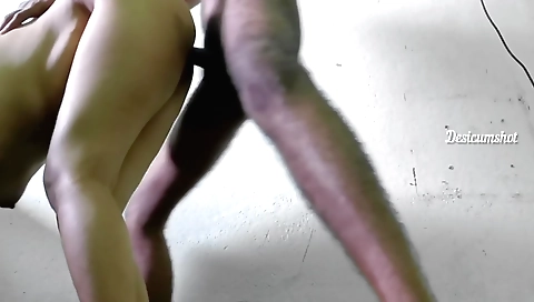 Cute brunette cheating on her husband in a homemade video