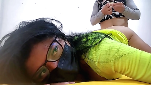 Indian brunette stepmother gets fucked by her stepson