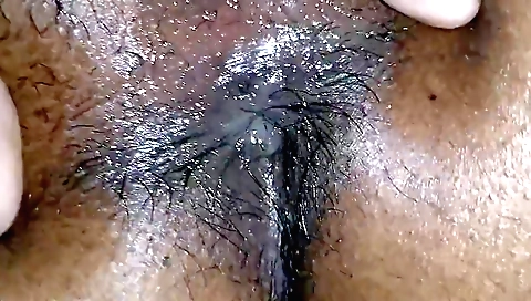 Indian guy fucks a sexy brunette babe in black lingerie