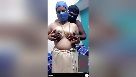 Indian couple fucked together in amateur porn video