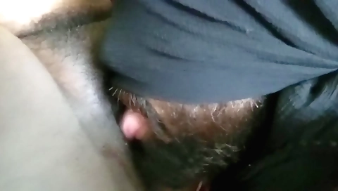 Indian housemaid shows her hairy pussy to her boss