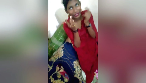 Brunette indian milf sucks and takes off her clothes